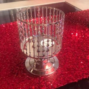Bath and body works beaded candle holder